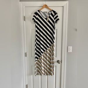 Zenergy by Chicos Maxi Jersey Dress Size 0 New with Tag